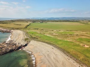 Royal Porthcawl 3rd Aerial Water